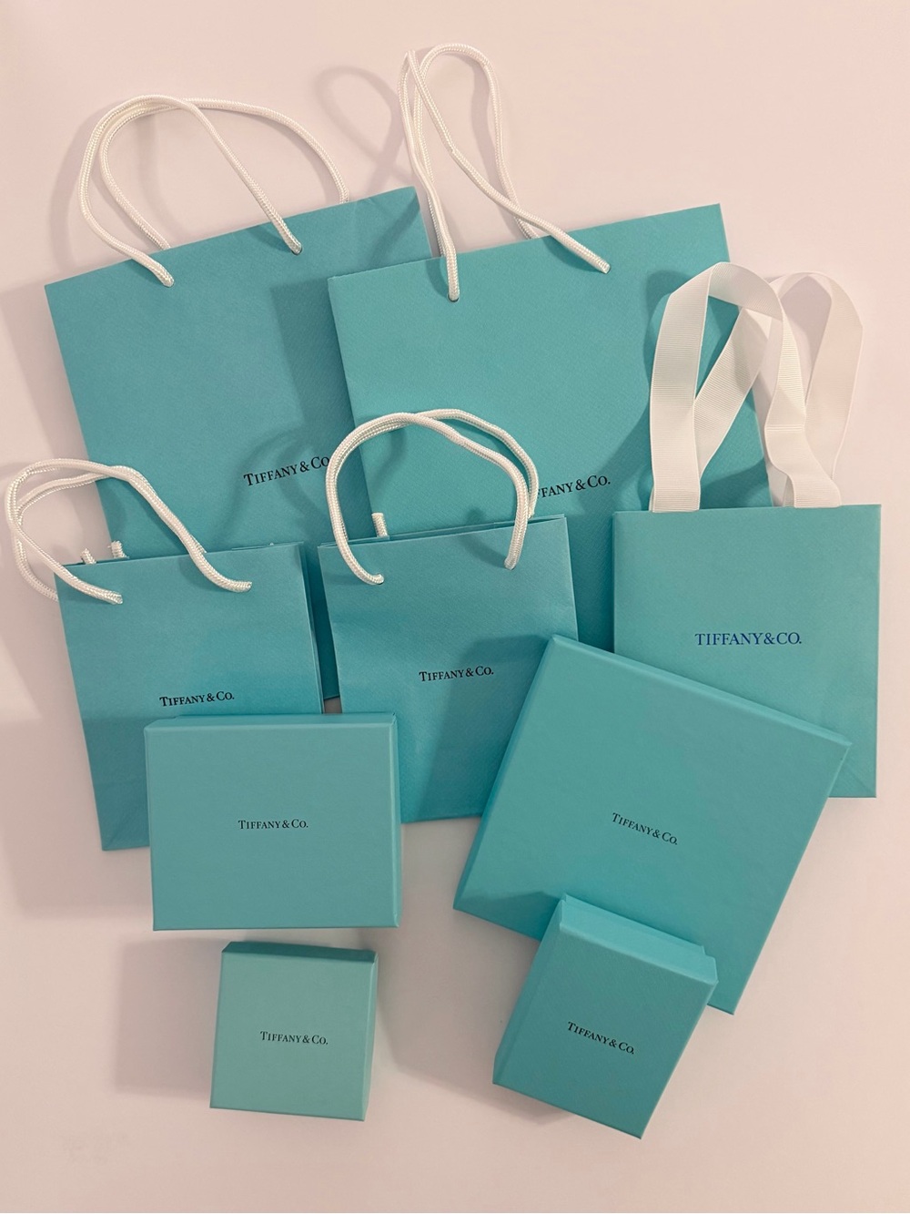 Tiffany & Co. Box and Bag Set